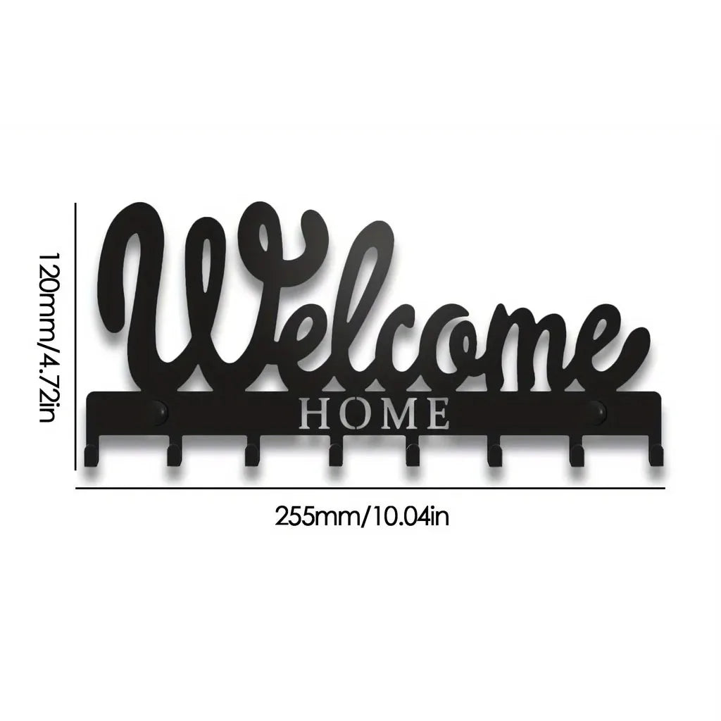 Stilvoller Schlüsselhalter Wandmontage Metall Selbstklebend Organizer