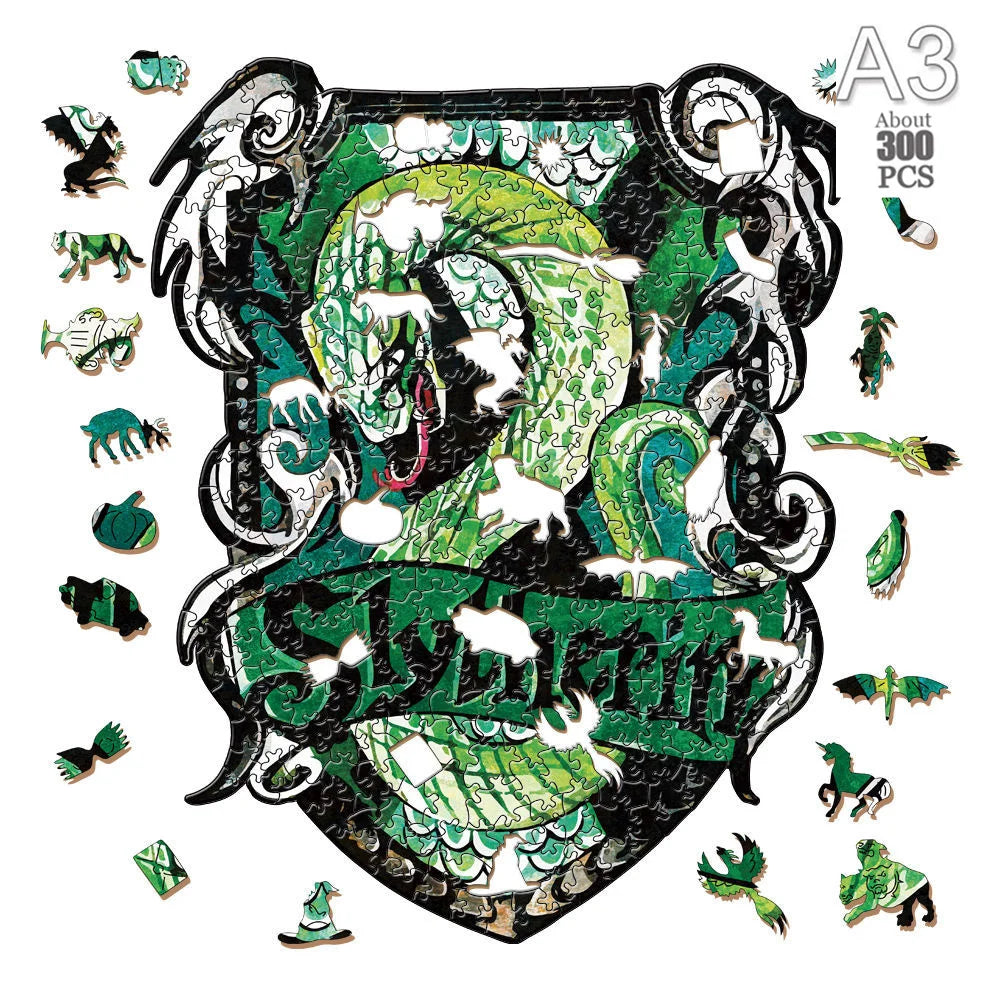 3D Holzpuzzle Tier Formen für Kinder und Erwachsene