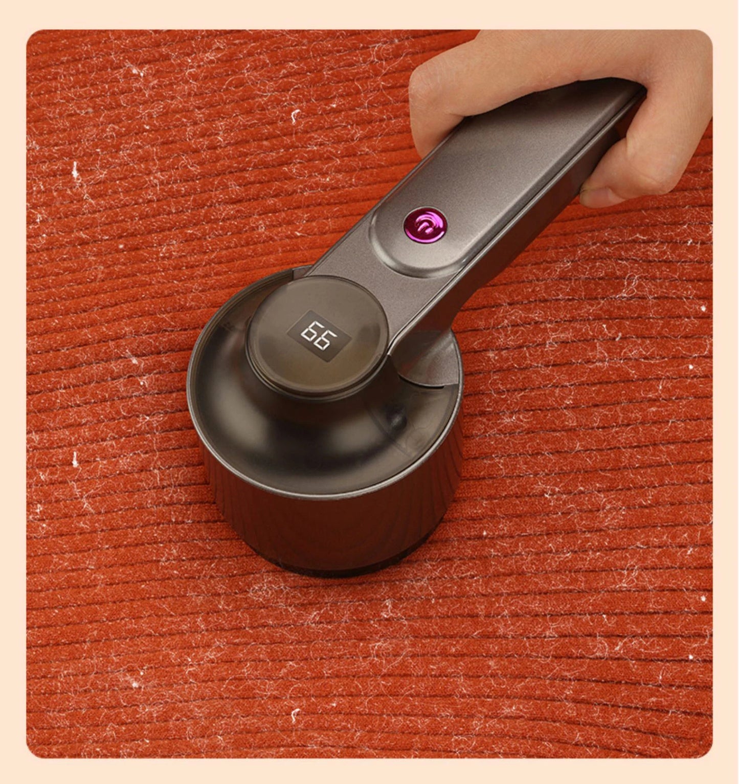 Elektrischer tragbarer Flusenentferner mit Akku und USB Ladung