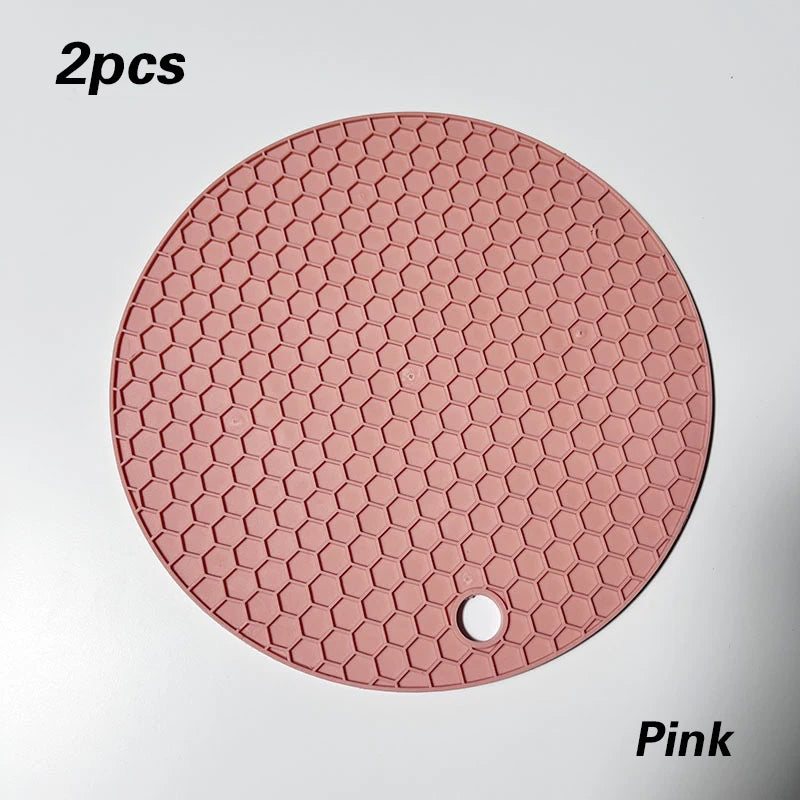 Hitzebeständiges Silikon-Tischset mit Wabenstruktur für Küche & Esszimmer