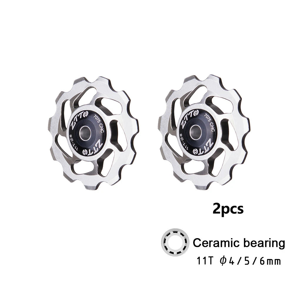 11T MTB Jockey Rad mit Keramiklagern - leichtem AL7075 Aluminium – Präzise Schaltung