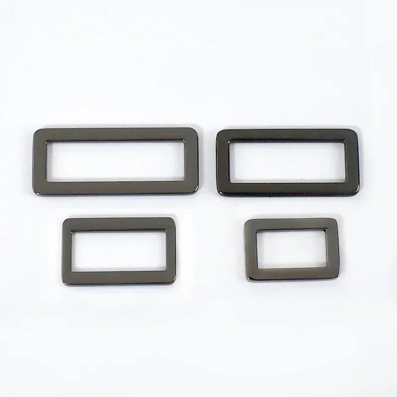 Metallschnallen 20-50 mm Set 5 oder 10 Stück Tri Glide Ring Gurtband Verschluss