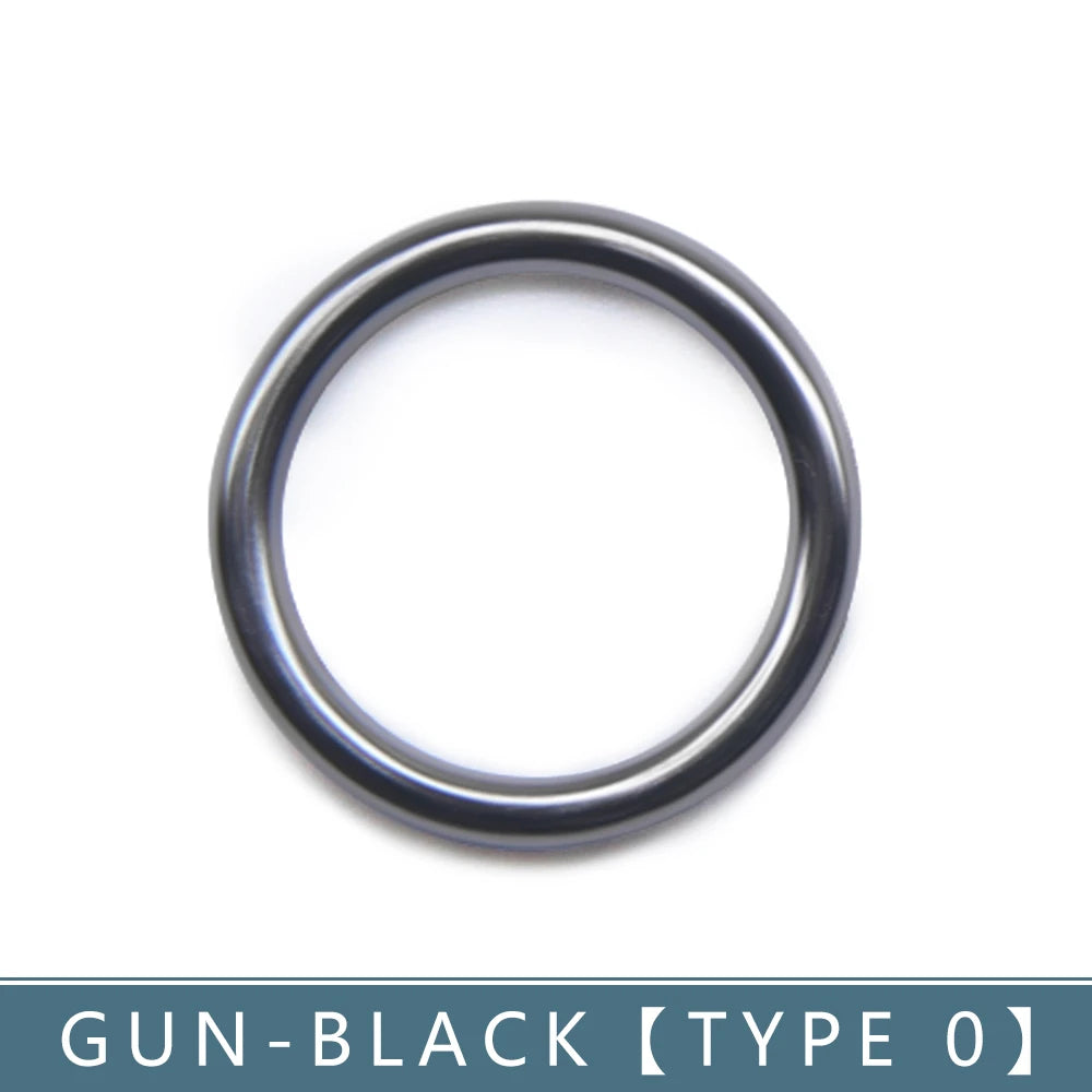 30-teiliges BH Ringe und Slider Set in Weiß und Schwarz Metall Zubehör