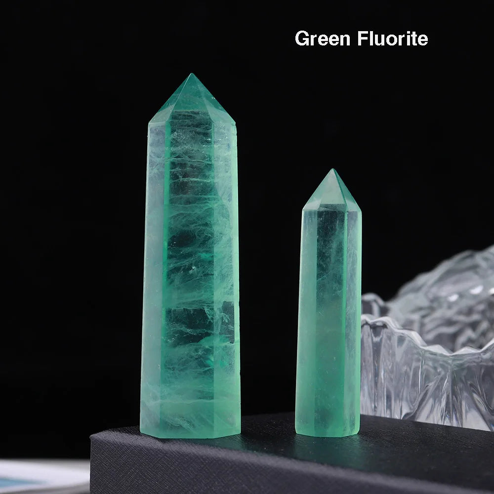 Polierter Kristallturm Heilstein – Energie Deko für Zuhause