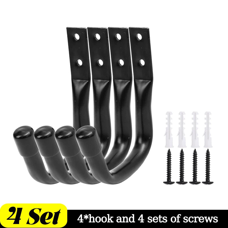 Stabile Wandhaken aus Gusseisen für Garage und Gartengeräte