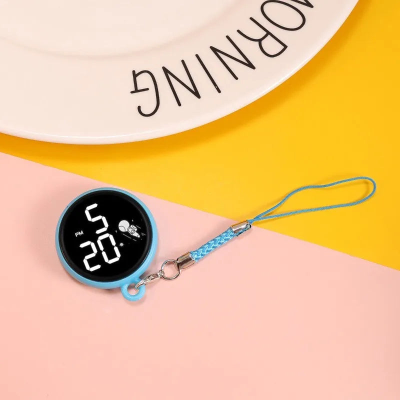 LED-Taschenuhr mit Touchfunktion für Kinder einfache digitale Anzeige