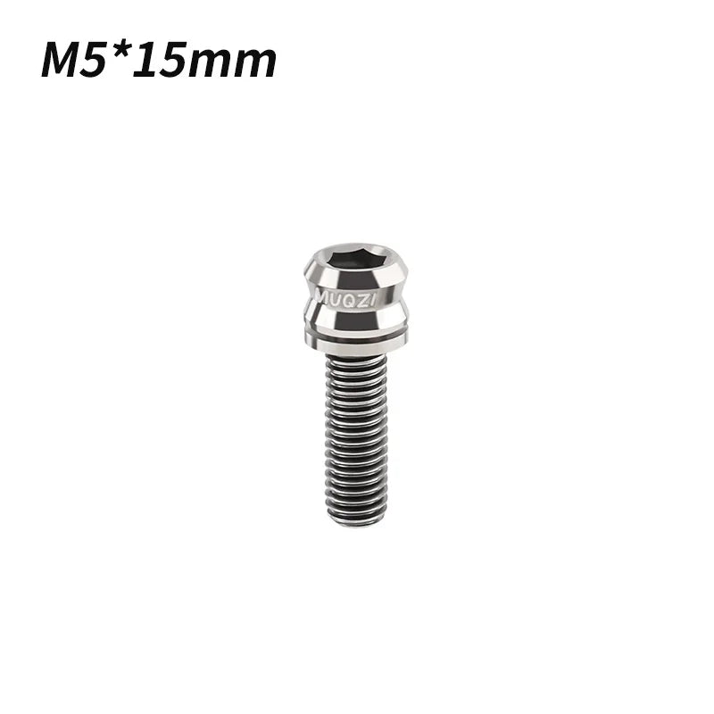 Titan Schrauben Fahrrad M5 M6 Verschiedene Längen für Headset Vorbau Bremse