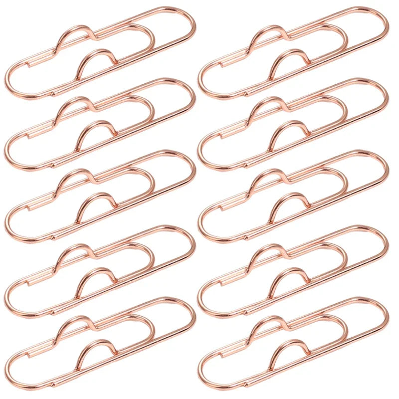 Multifunktionale Metall Büroklammern Stift Halter Clips für Notizbücher