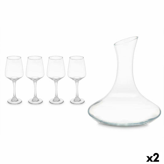Set mit Krug und Gläsern 420 ml 1,8 L (2 Stück)-Haus & Küche, Besteck, Geschirr und Glaswaren-Vivalto-Ciniskitchen
