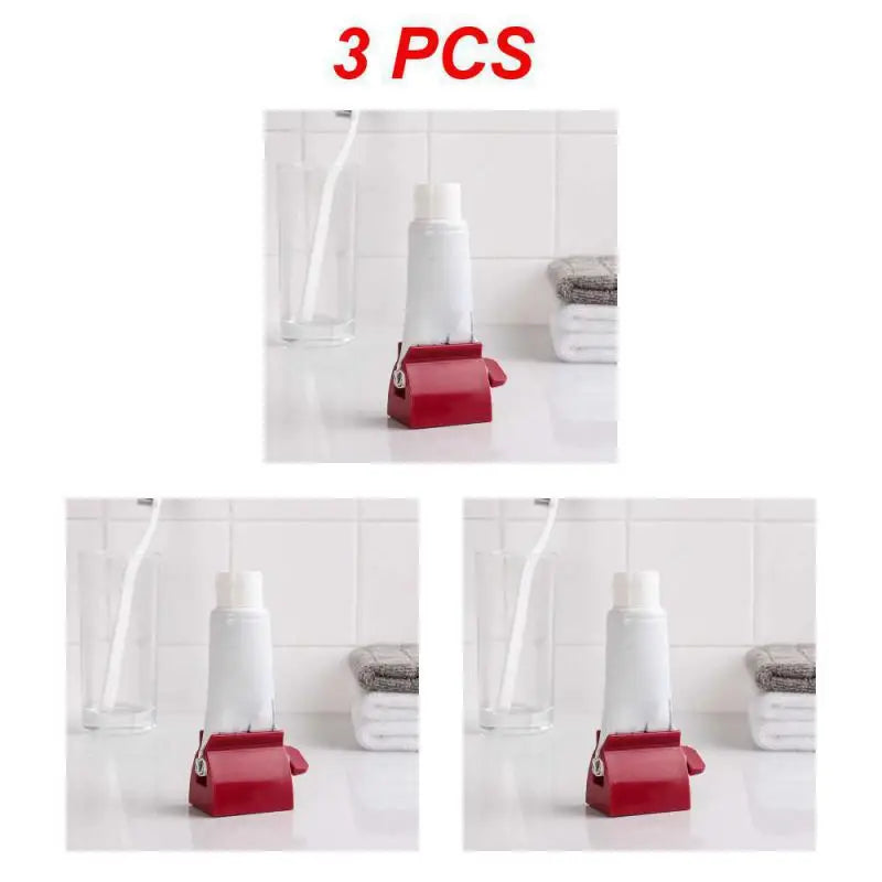 Praktischer Zahnpasta Quetscher für einfache Anwendung im Bad