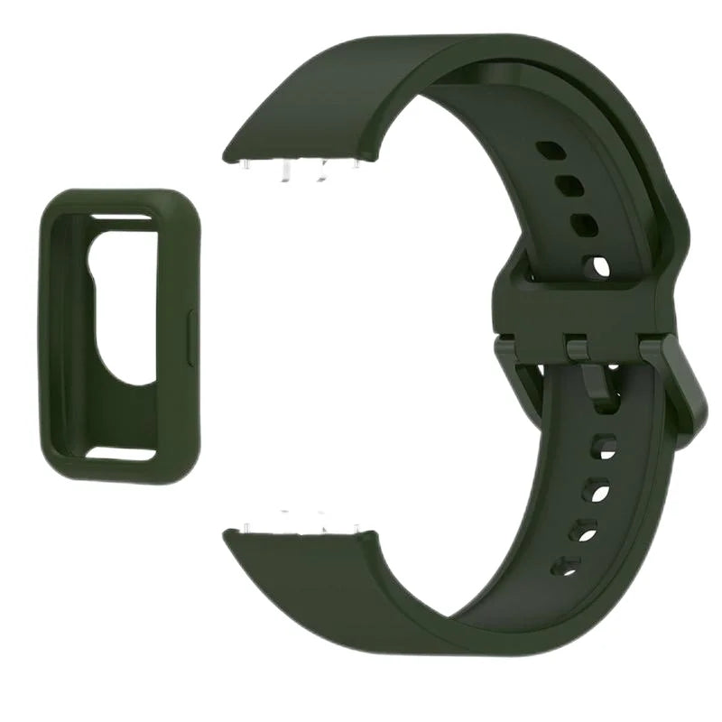 Silikon-Ersatzarmband kompatibel mit Fitness-Tracker Galaxy Fit 3