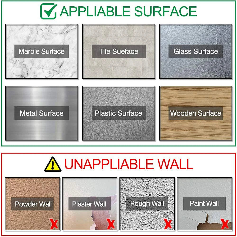 Nano Doppelseitiges Klebeband 1 bis 10 Meter transparent starke Haftung