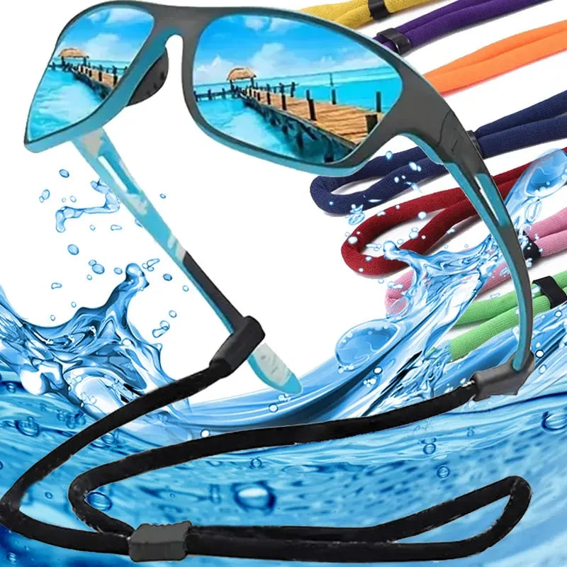 Schwimmende Schaumstoff Brillenkette Nylon Antirutsch Sport Brillenband
