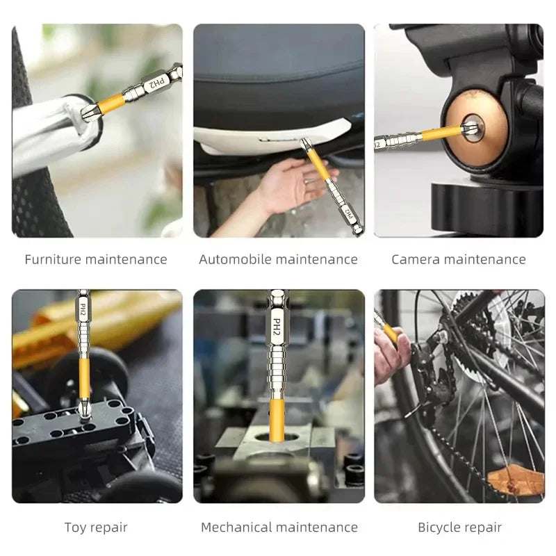 Rutschfester magnetischer PH2 Kreuzschraubendreher mit verschiedenen Längen
