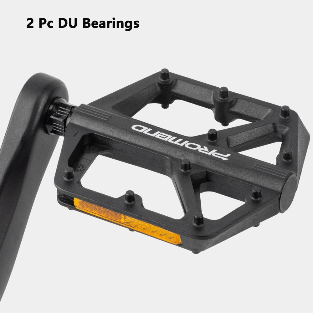 Ultraleichte Nylon Fahrradpedale DU-Lager Reflektoren MTB Rennrad