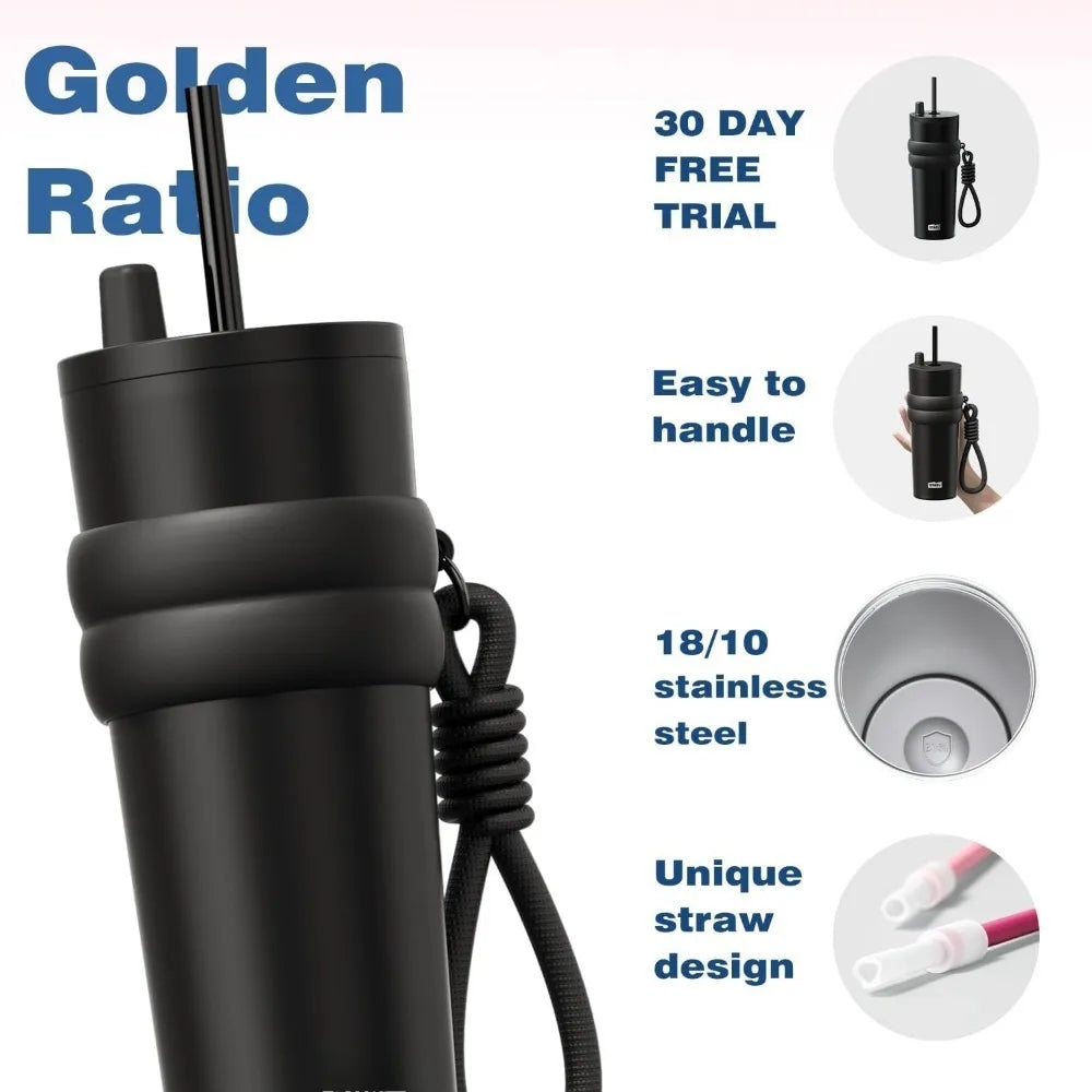 Auslaufsichere Thermosflasche 700ml für heiße und kalte Getränke