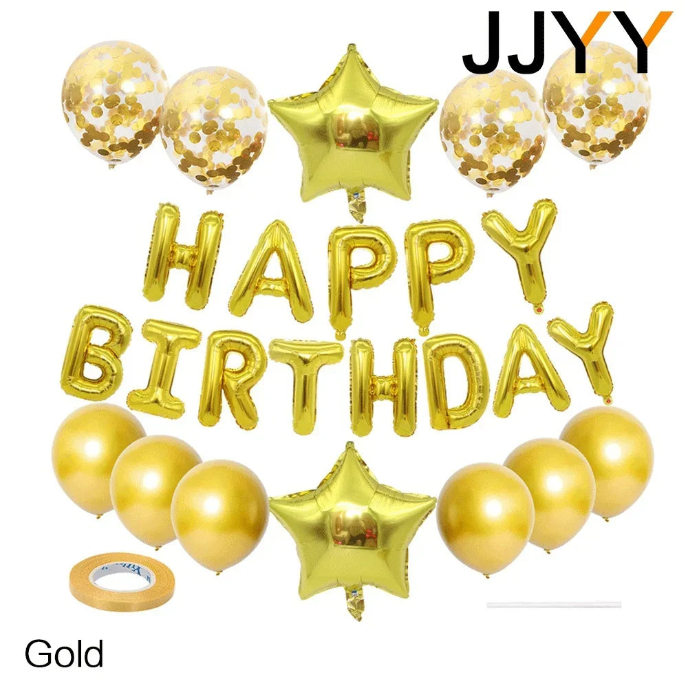 Festliches Ballon Set für Geburtstag und Party Dekoration