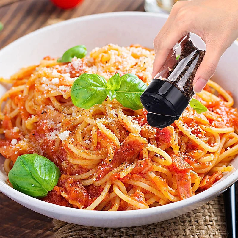 Transparenter Gewürzbehälter Kunststoff – Streudeckel für Küche & Pulver