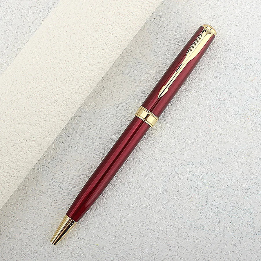 Mehrfarbige Metall-Kugelschreiber 07mm Blaue Tinte Luxus Schreibwaren