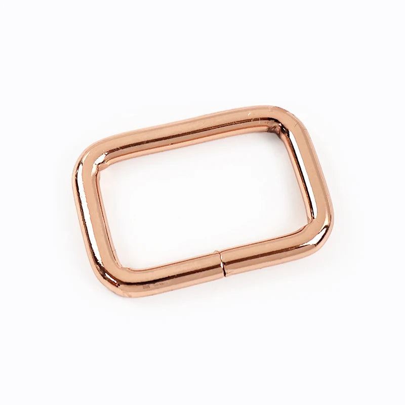 Rechteckige Metallringe Schnallen für Taschen und Gurte