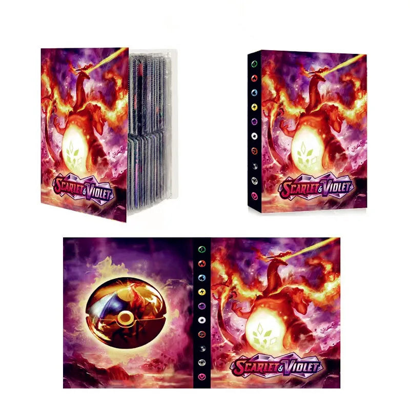 240 Stücke Kartenalbum mit Sammler-Ordner für Spielkarten Kinder Geschenk