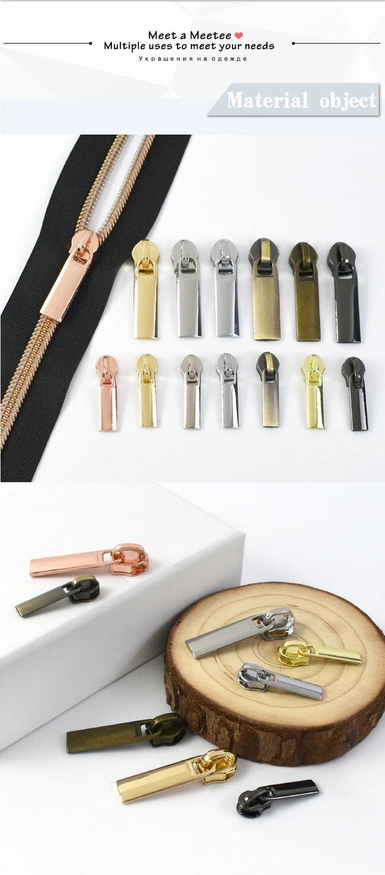 20 Stück Reißverschlussschieber No3 No5 Nylon für Reparatur und DIY-Yabubest - Home & More