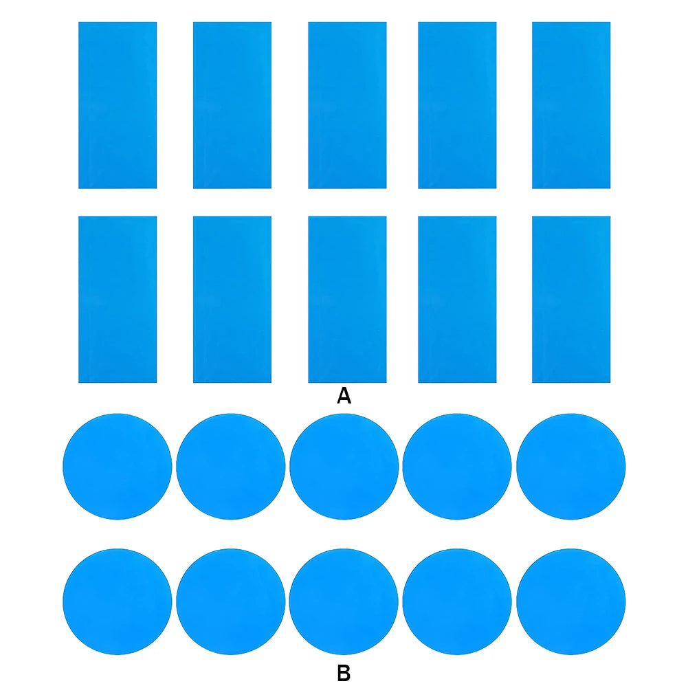 Selbstklebende Pool Reparatur Patches für Schlauchboote und Ringe