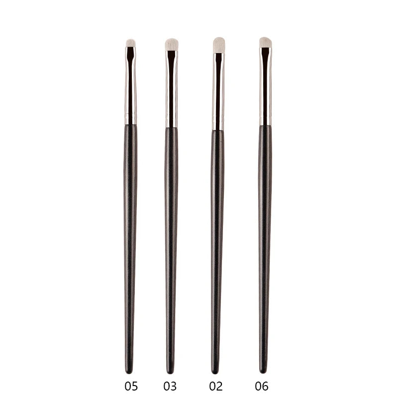Ponyhaar Präzisionspinsel für Lidschatten Eyeliner Lippen - Exaktes Make-up