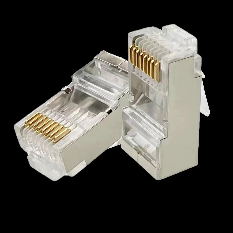 RJ45 Crimpstecker Pass Through für Cat6 Cat6A Netzwerkkabel einfach crimpen