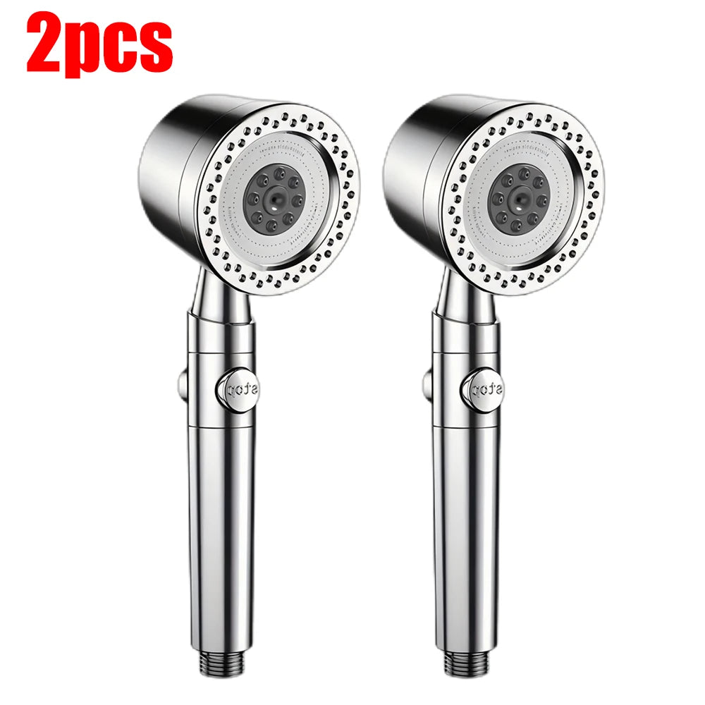 5-Modi Wasserspar Duschkopf mit Filter und hohem Durchfluss