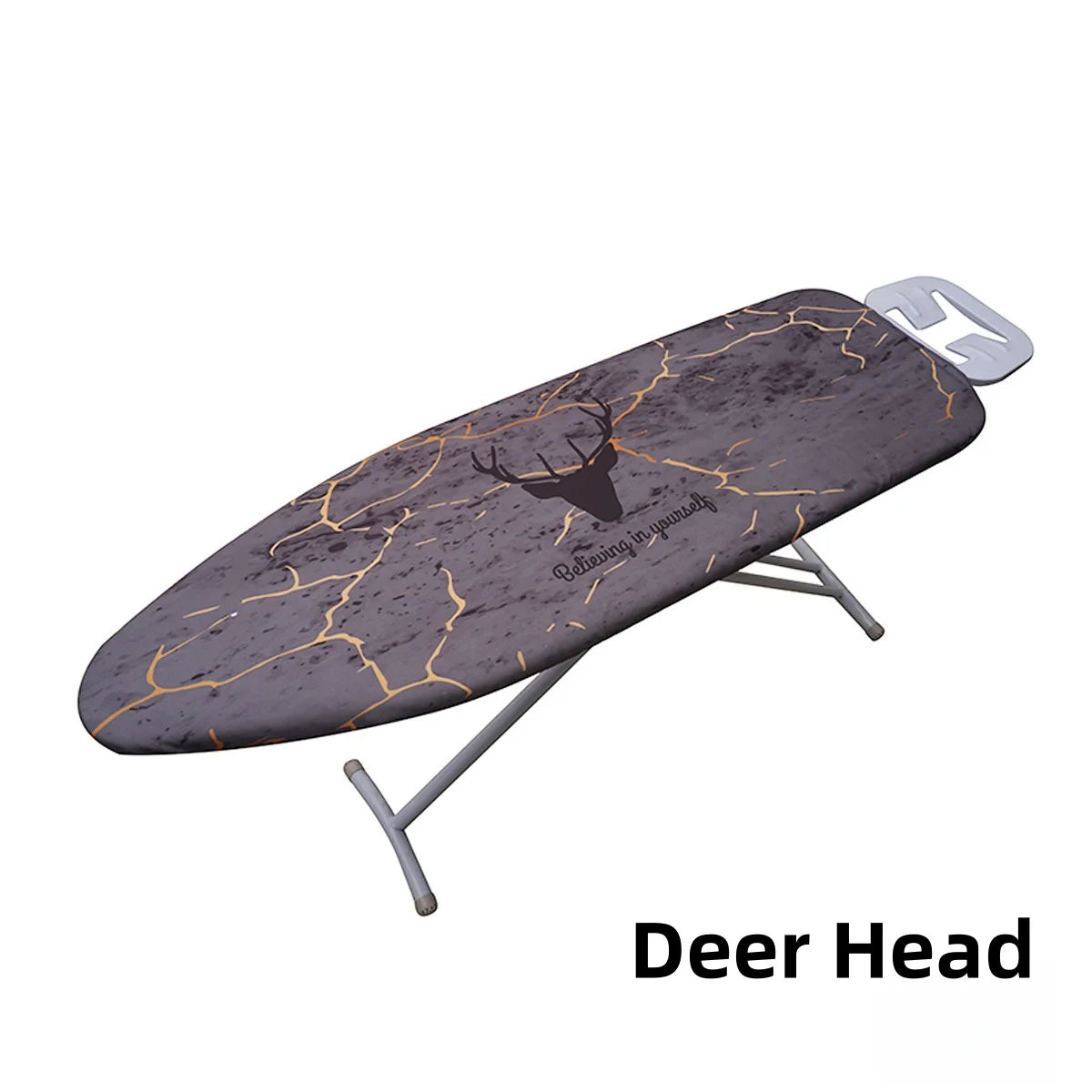 Ersatz Bügeltischabdeckung Marmor Design, dicke Polsterung, Hitzeschutz, wählbar