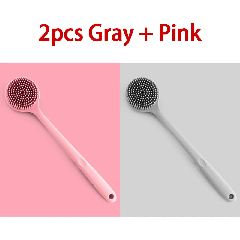 Silikon Duschbürste für Körperreinigung und wohltuende Massage