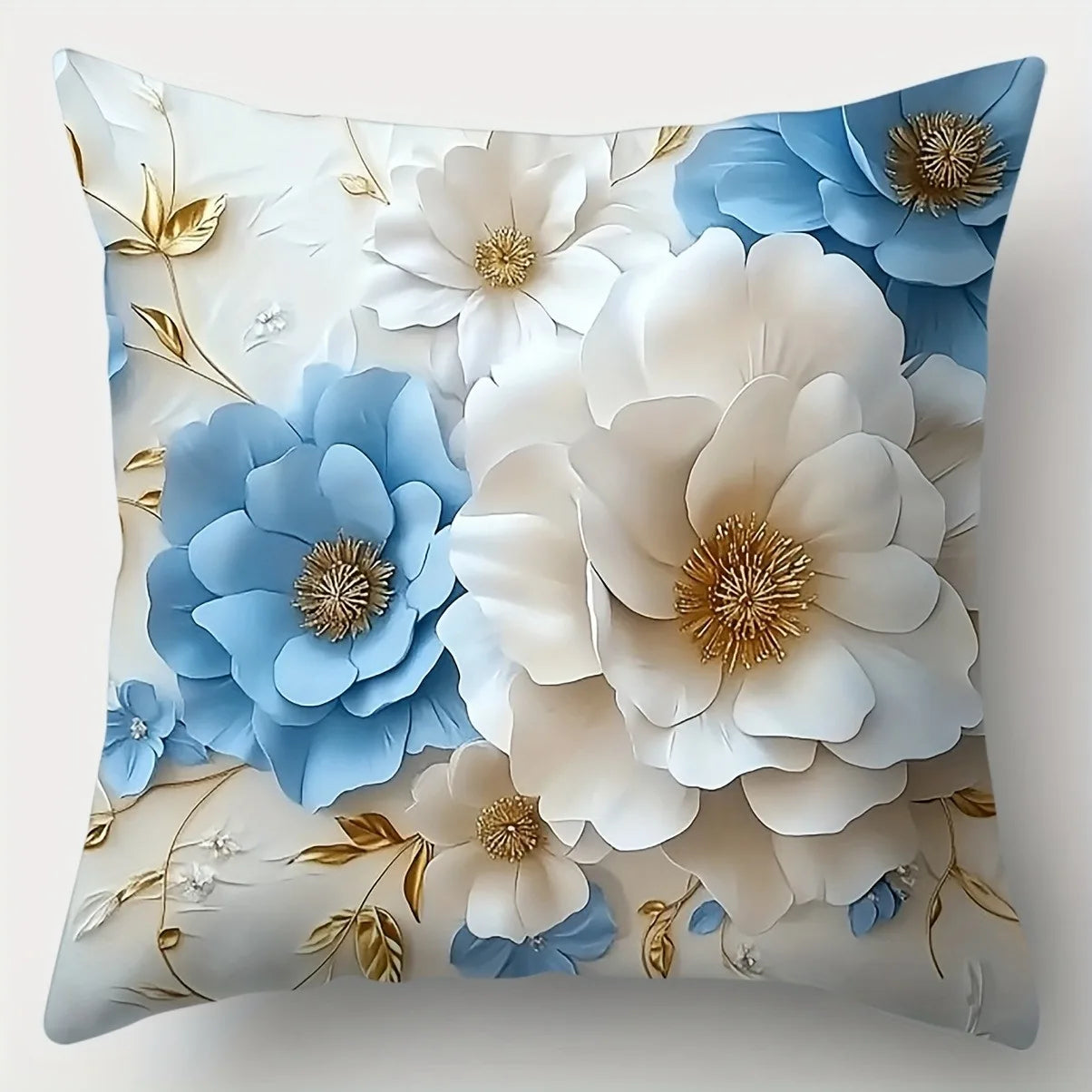 Eleganter Kissenbezug mit Reißverschluss für Sofa und Wohnzimmer