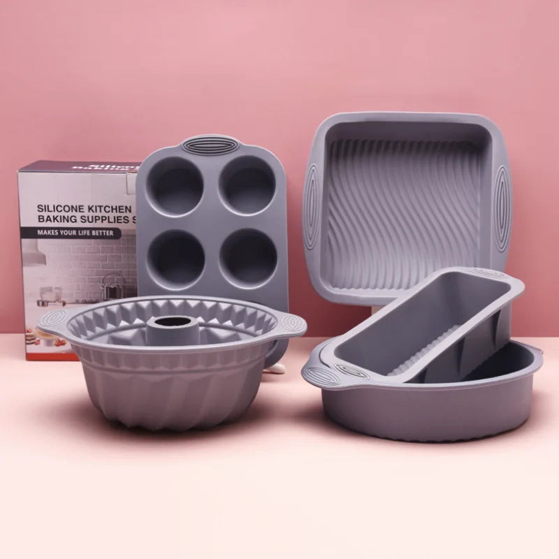 Flexible Silikonformen für Gebäck und kreative Projekte