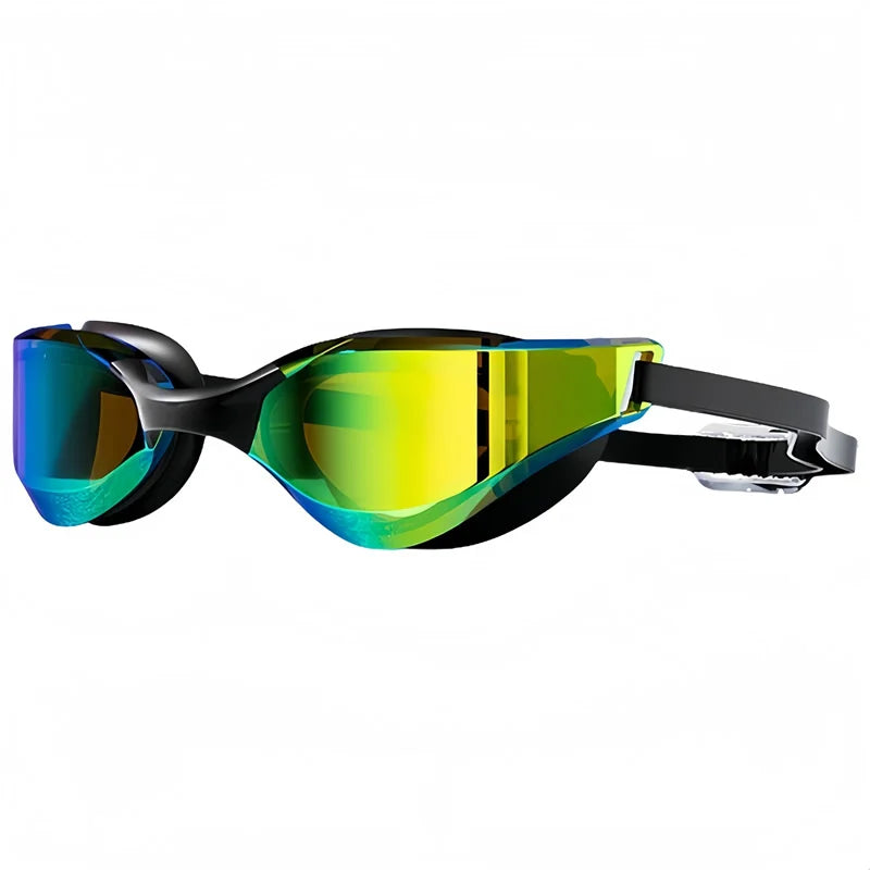 Anti-Fog Schwimmbrille aus Polycarbonat mit verstellbarem Silikonband