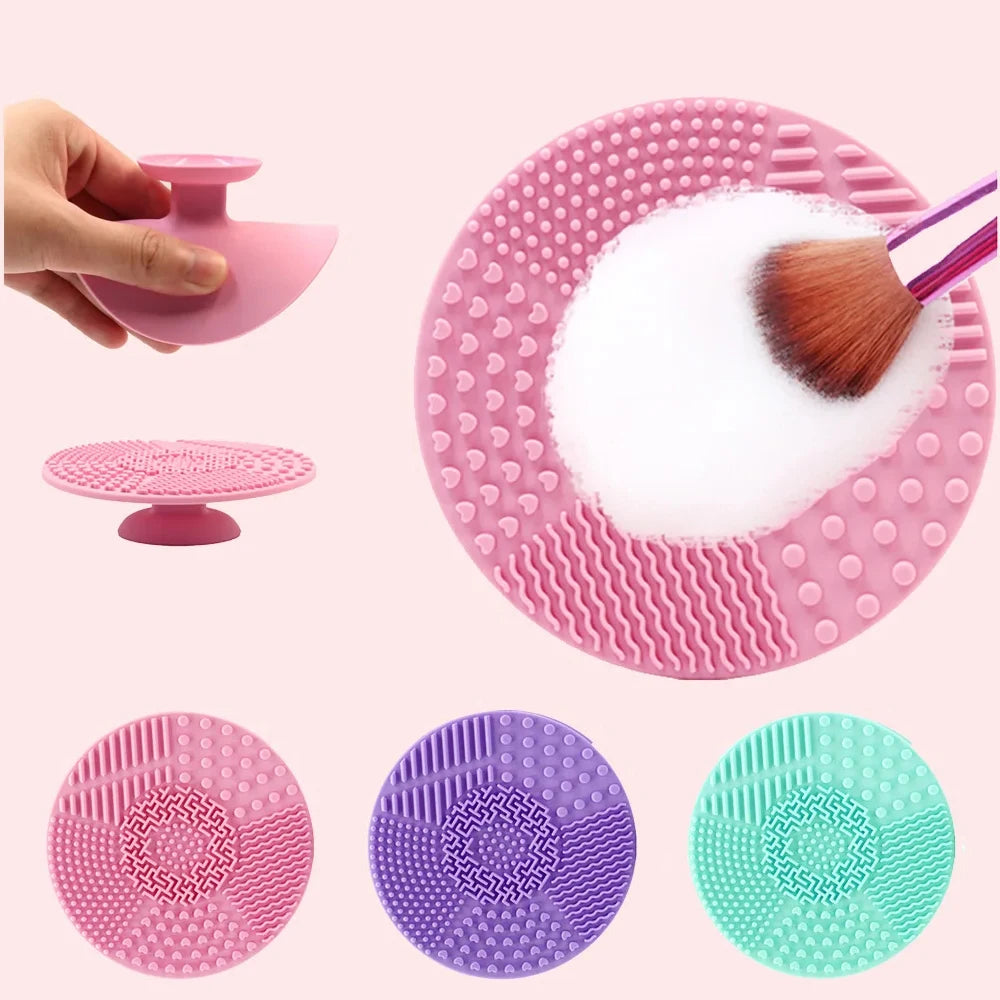 Silikon Make-up Pinsel Reiniger Pad – Gründliche Kosmetik Pinsel Reinigung