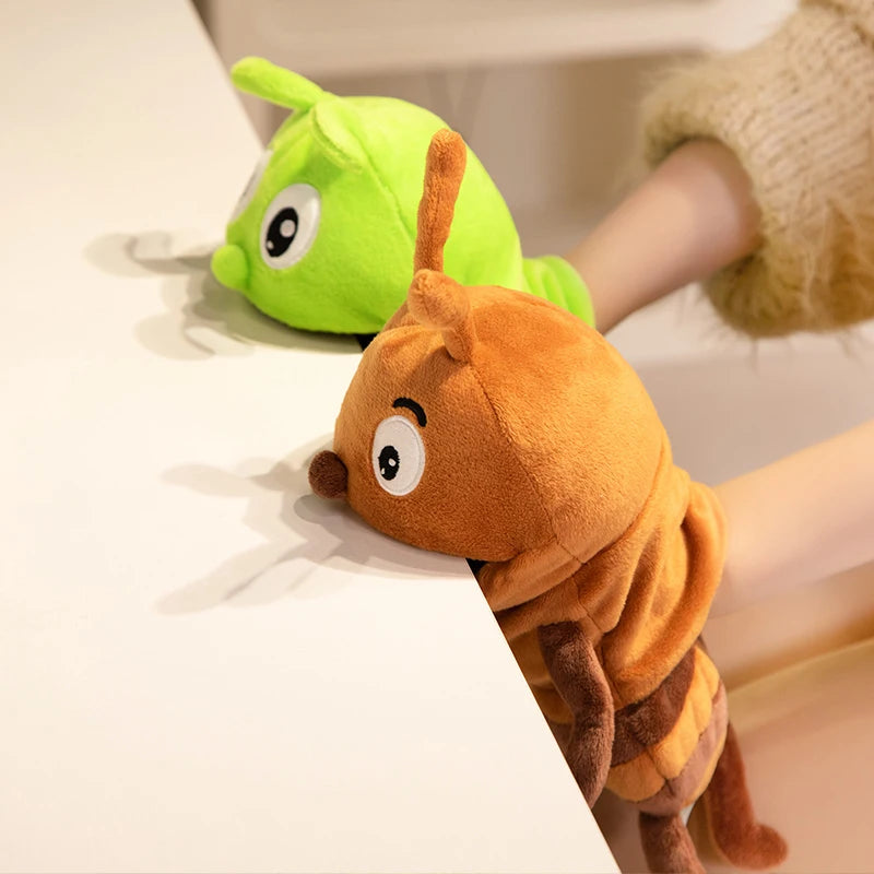 Handpuppen Set Plüsch Insekten für kreatives Rollenspiel
