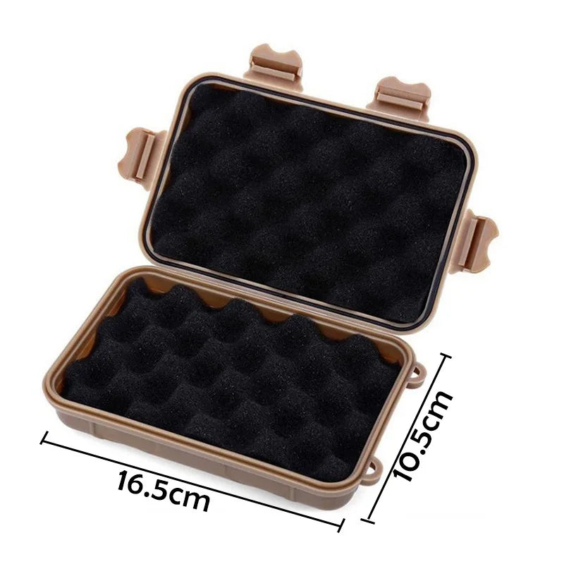 Stoßfeste wasserdichte Outdoor Survival-Box mit Varianten in S L XL