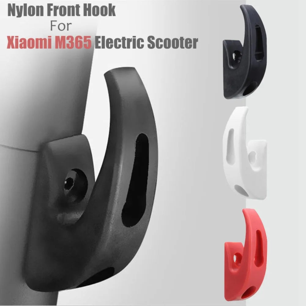 Robuster Nylon Front-Haken für Scooter mit Schrauben – Langlebig - Sicher