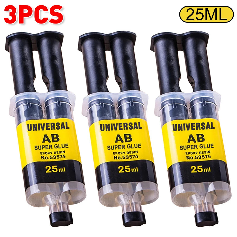 Hochtemperaturbeständiger Epoxidharz-Kleber für Metall und Glas