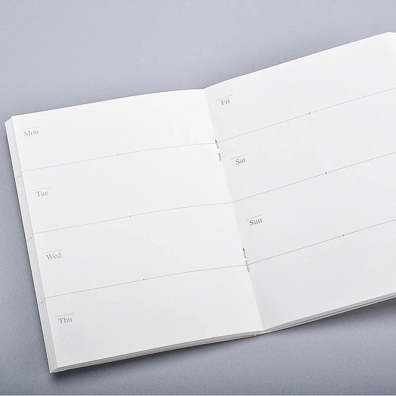 Füllpapiere Notizkern für Midori Reisenotizbuch Wochenplaner Nachfüllung