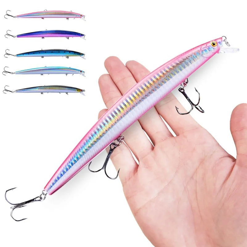 Effektiver Harter Angelköder 18cm 24g für Süß- & Salzwasser