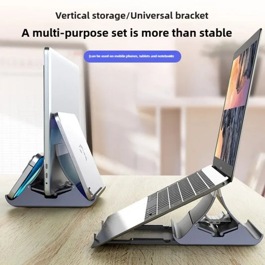 Vertikaler Laptop-Ständer mit Wärmeableitung für MacBook Pro Air HP Dell
