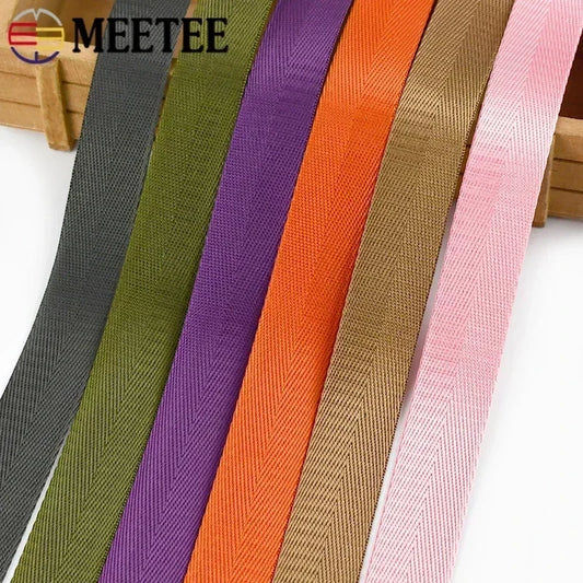 10 m Nylon-Gurtband 25 mm breit, vielseitiges Rucksack- und Taschenband - Yabubest - Home & More
