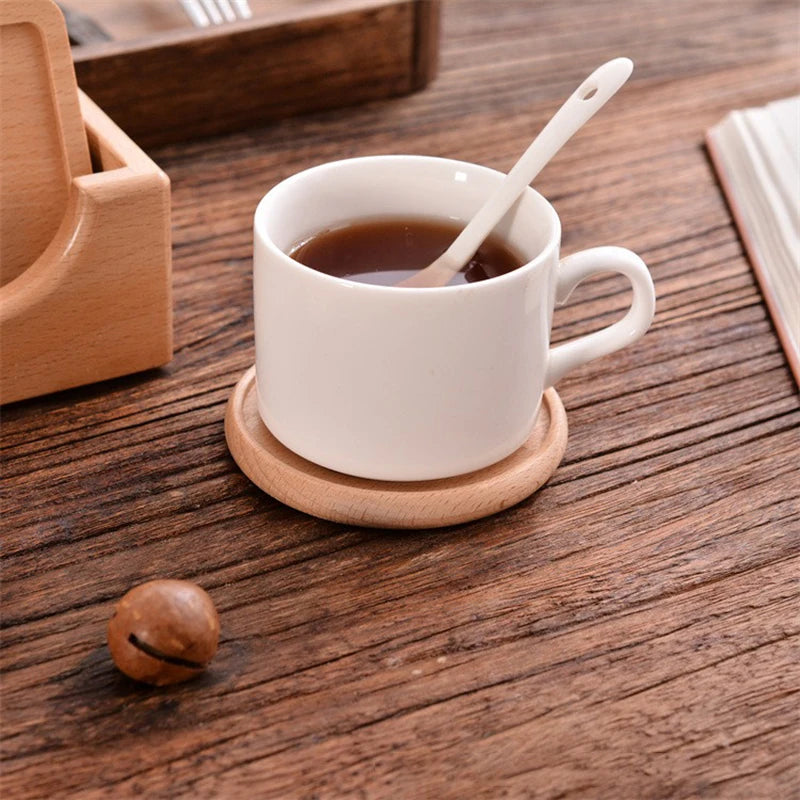 Holzuntersetzer für Getränke umweltfreundlich und vielseitig einsetzbar