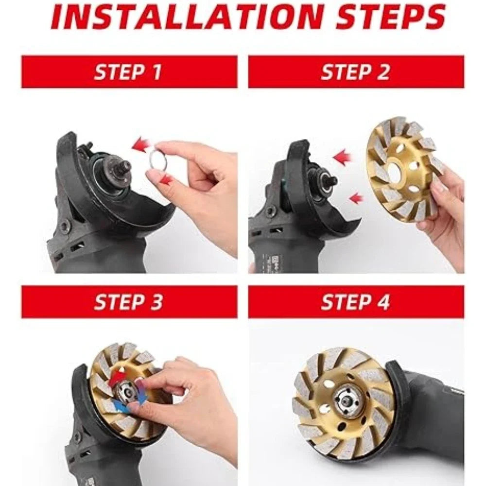Diamant Schleifscheiben für Beton und Keramik zur effektiven Politur