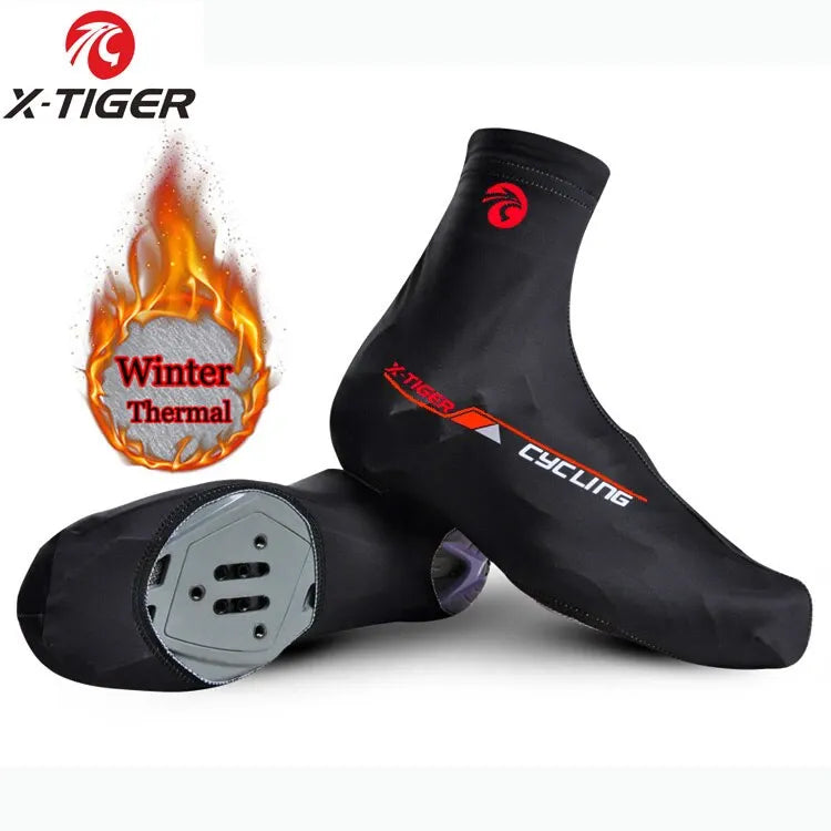 Winter Thermo Fleece Fahrrad Schuhüberzüge für Damen und Herren