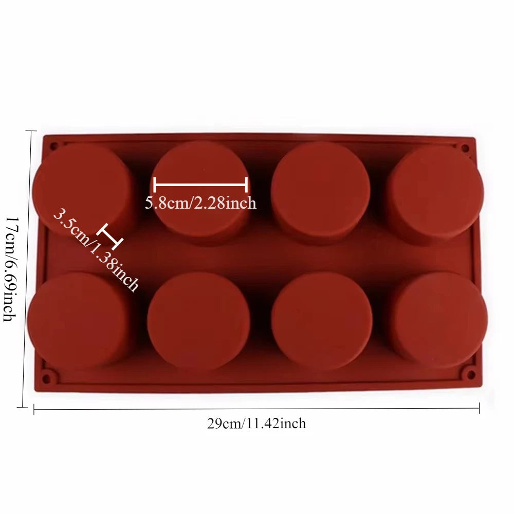 Halb Runde Silikonform für Mousse Desserts und Kuchen Dekoration
