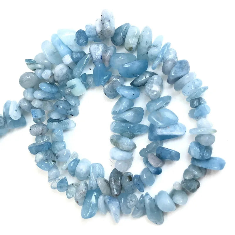 Natürliche unregelmäßige Kristallperlen 5-8mm für DIY Schmuck 16 Zoll