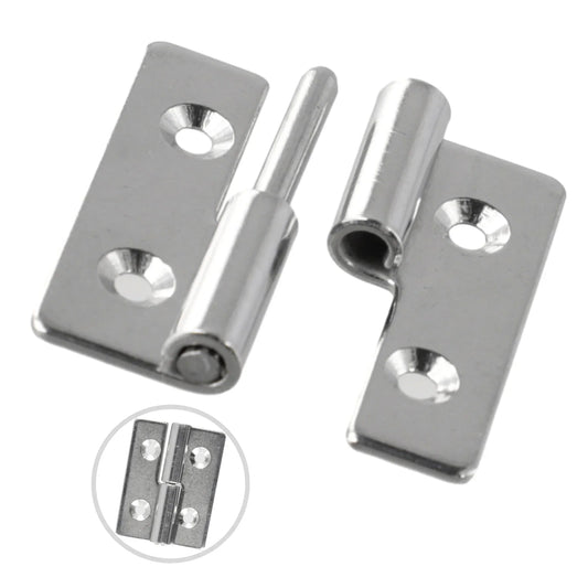 Vielseitiges abnehmbares Scharnier aus rostfreiem Edelstahl 40x30mm